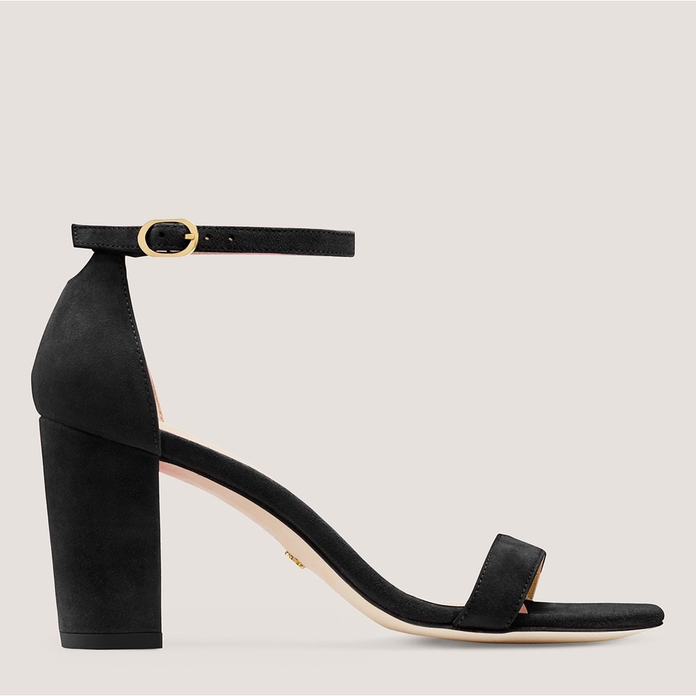 Stuart Weitzman Nearlynude suede sandals
